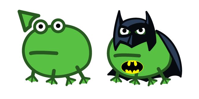 Peppa Pig Frog Batman Meme
