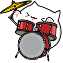 Rock Bongo Cat cursor