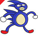 Sanic & Ugandan Knuckles pointer