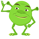 Shrek Wazowski pointer