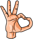 Thanks I Hate It Heart Hand Meme cursor