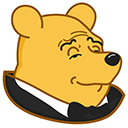 Tuxedo Winnie the Pooh cursor