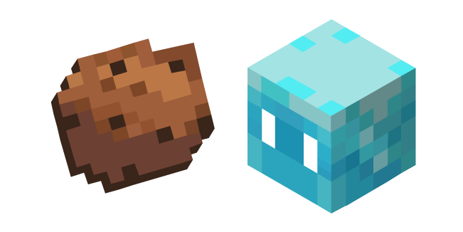 Minecraft Allay Mob and Cookie