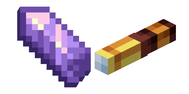 Minecraft Amethyst Shard and Spyglass