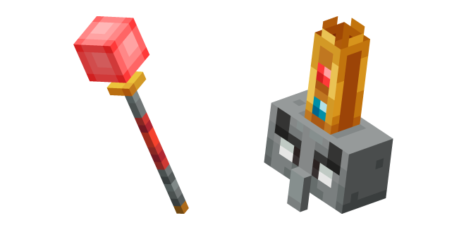 Minecraft Arch-Illager and Torch