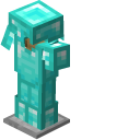 Minecraft Armor Stand and Diamond Armor  cursor