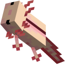 Minecraft Axolotl and Bucket of Axolotl cursor