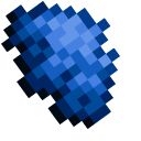 Minecraft Blue Dye and Cornflower pointer