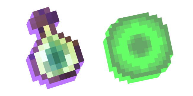 Minecraft Bottle o' Enchanting and Experience Orb