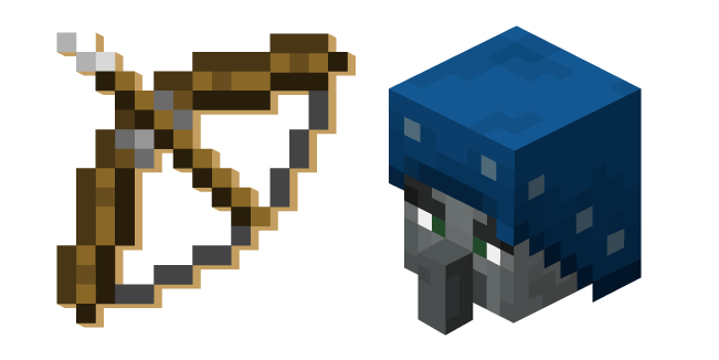 Minecraft Bow and Illusioner