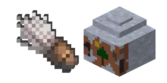 Minecraft Brush and Clay Pot