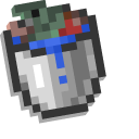 Minecraft Bucket of Salmon and Salmon cursor