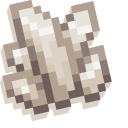 Minecraft Chiseled Quartz Block and Nether Quartz pointer