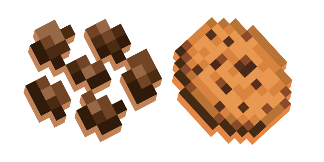 Minecraft Cocoa Beans and Cookies