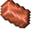 Minecraft Copper Ore and Copper Ingot pointer