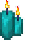 Minecraft Cyan Dye and Candle cursor