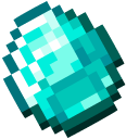 Minecraft Diamond and Smithing Template pointer