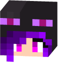 Minecraft Enderman Girl pointer