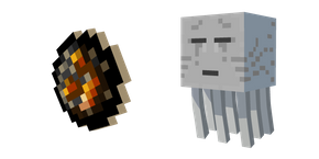 Minecraft Fireball and Ghast