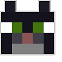 Minecraft Fish and Tuxedo Cat cursor