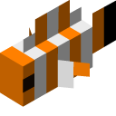 Minecraft Fishing Rod and Clownfish cursor