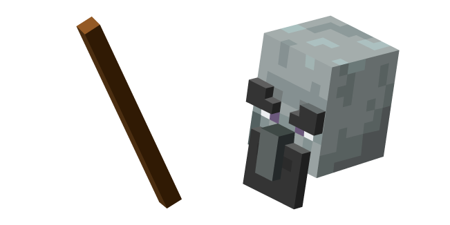 Minecraft Geomancer and Walking Stick