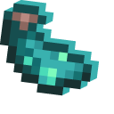 Minecraft Glow Item Frame with Sword and Glow Ink Sac pointer