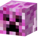 Minecraft Heart with Arrow and Pink Creeper cursor