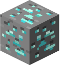 Minecraft Iron Pickaxe and Diamond Ore cursor
