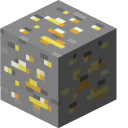 Minecraft Iron Pickaxe and Gold Ore cursor