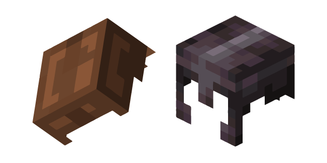 Minecraft Leather and Netherite Helmets
