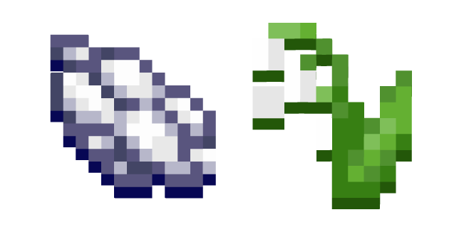 Minecraft Lily of the Valley and White Dye
