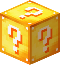 Minecraft Lucky Block and Gold Ingot cursor