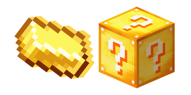 Minecraft Lucky Block and Gold Ingot