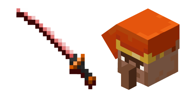 Minecraft Luxury Merchant and Master's Katana