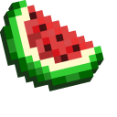 Minecraft Melon Slice and Melon pointer