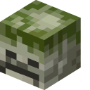 Minecraft Mossy Skeleton and Bone cursor