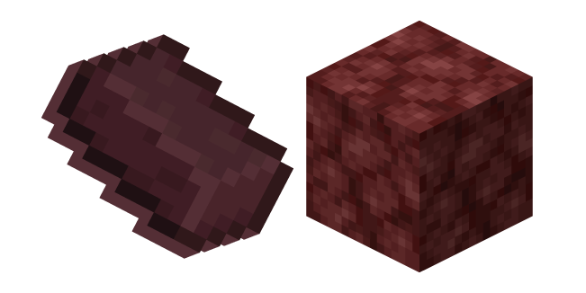 Minecraft Netherrack and Nether Brick