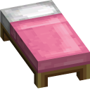 Minecraft Pink Dye and Bed cursor