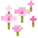 Minecraft Pink Dye and Pink Petals cursor