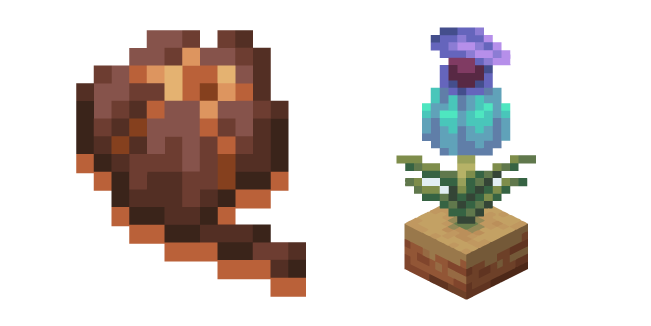 Minecraft Pitcher Pod and Pitcher Plant