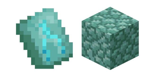 Minecraft Prismarine and Tide Armor Trim