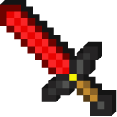 Minecraft Redstone Sword and Red Steve pointer