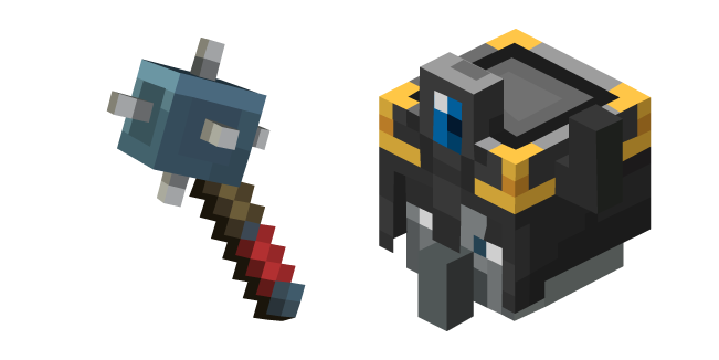 Minecraft Royal Guard and Mace