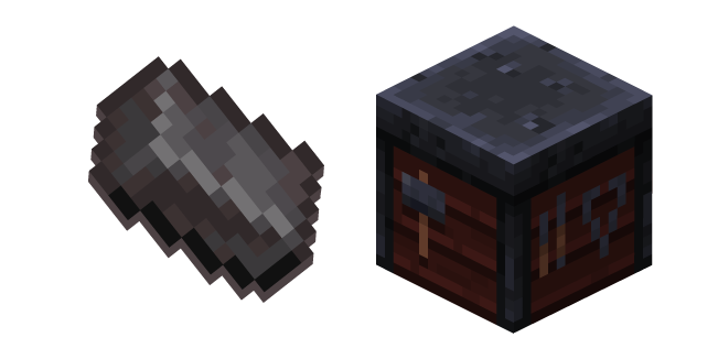Minecraft Smithing Table and Netherite