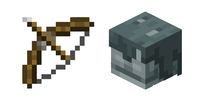 Minecraft Stray and Bow