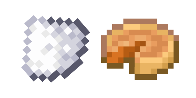 Minecraft Sugar and Pumpkin Pie