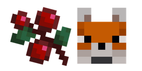 Minecraft Sweet Berries and Fox