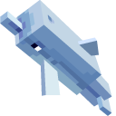 Minecraft Tube Coral and Dolphin cursor