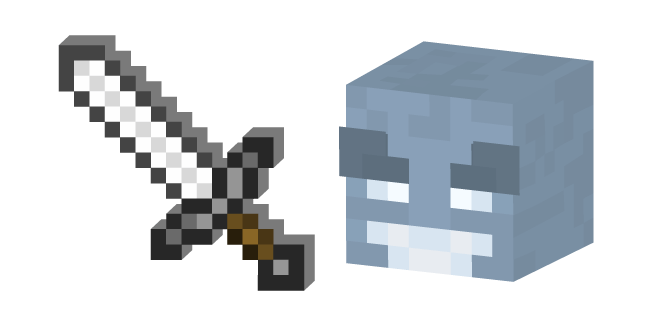 Minecraft Vex and Iron Sword